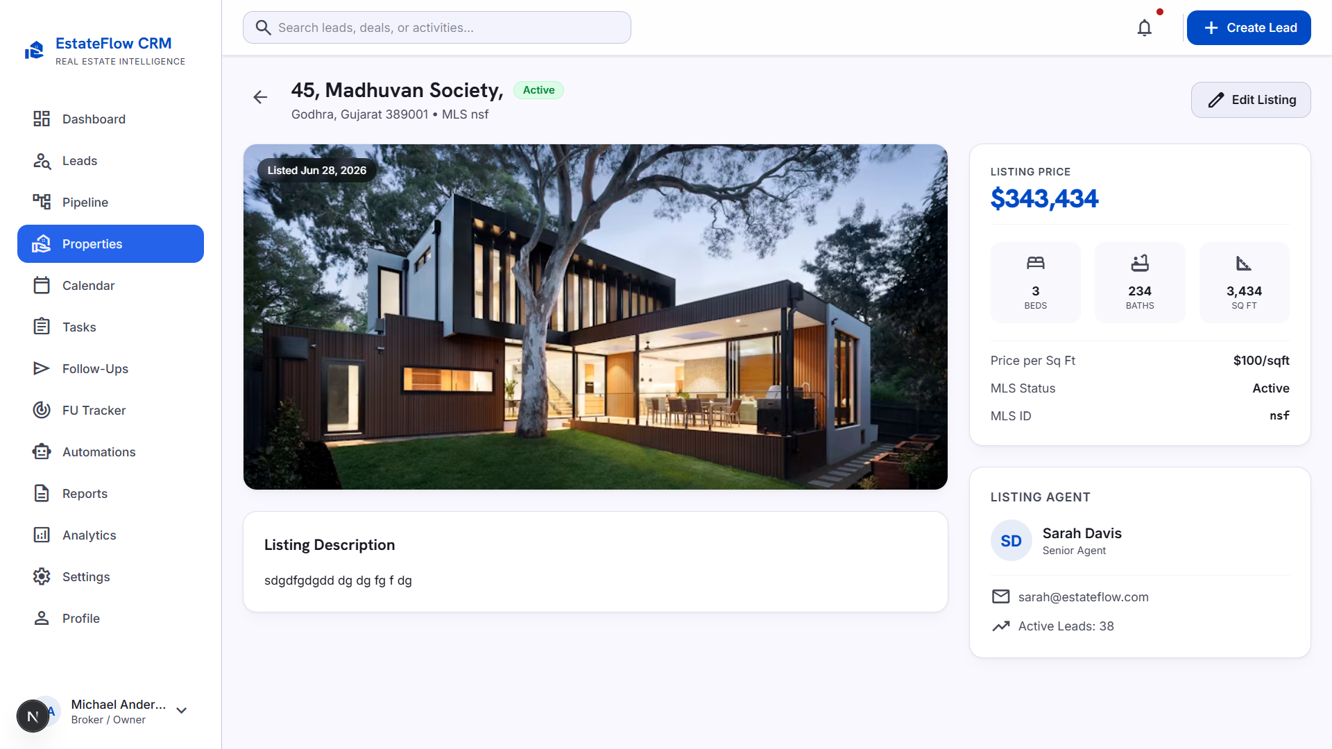 Listing Details