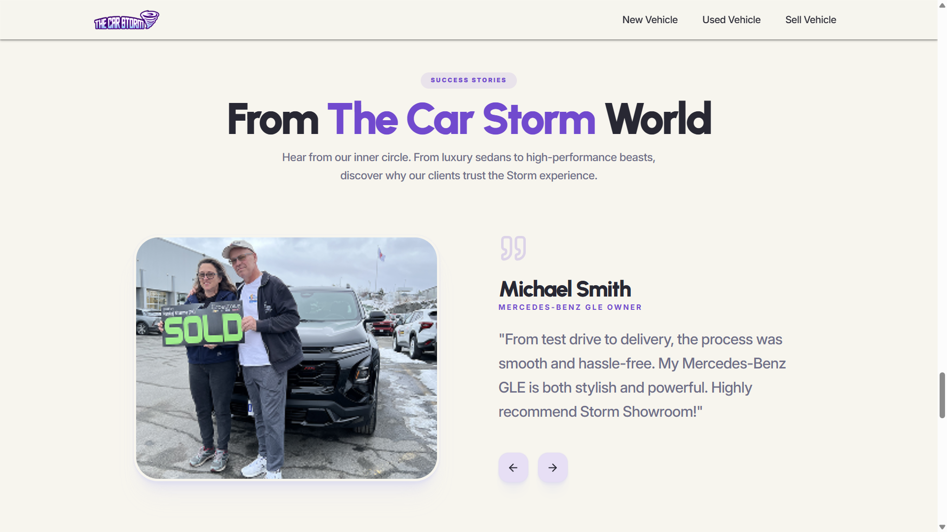 Customer Testimonials